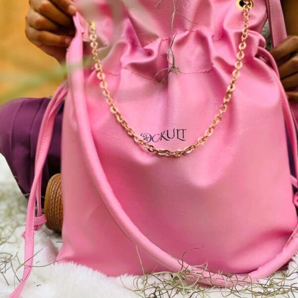 Purple Bucket Bag