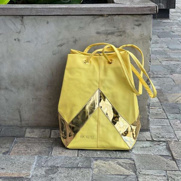 Yellow Diamond Bag