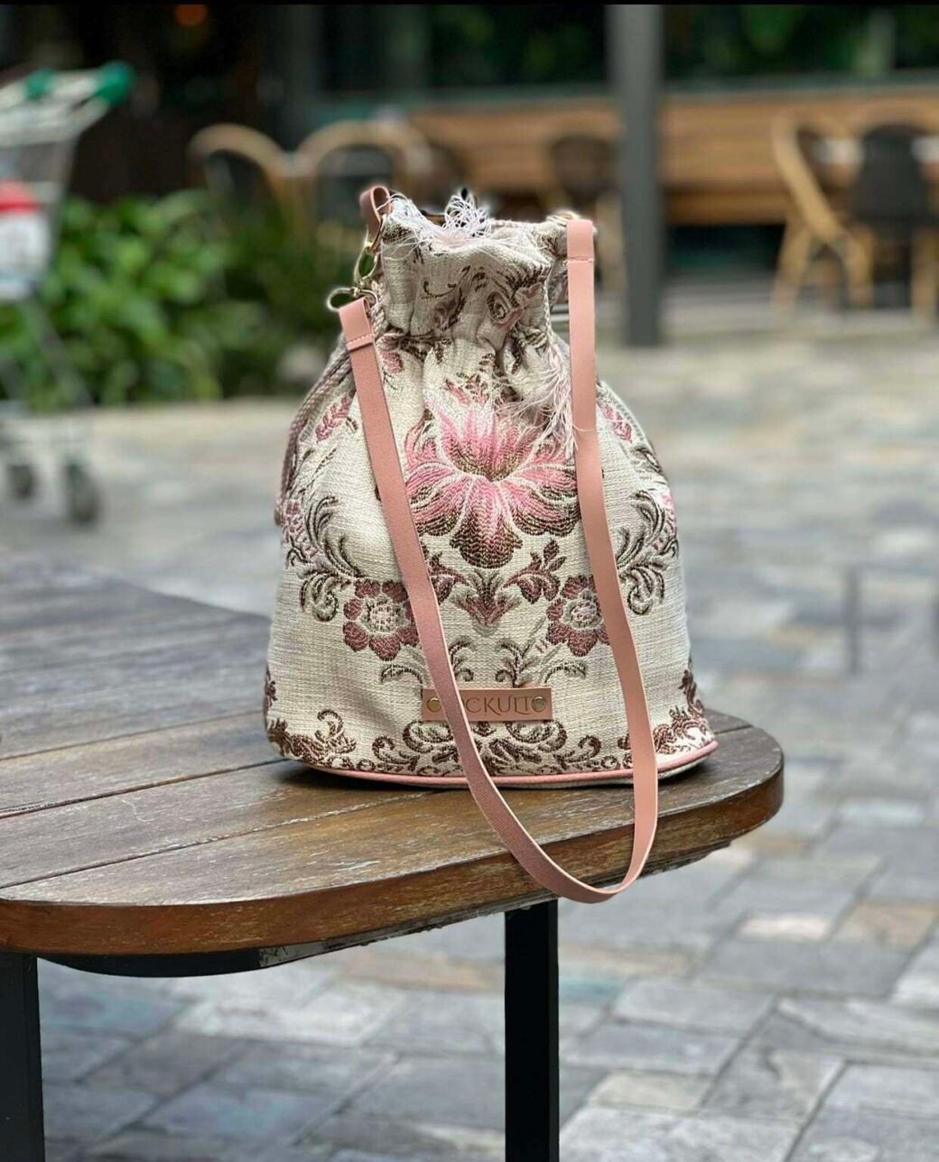 Lotus Vintage Bag - Image 3