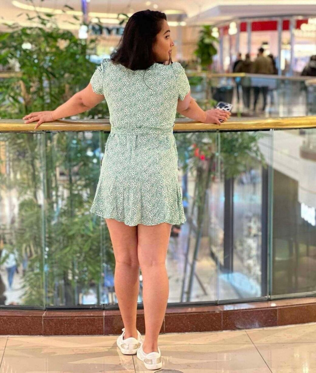 Ditsy Floral Wrap Dress - Image 6
