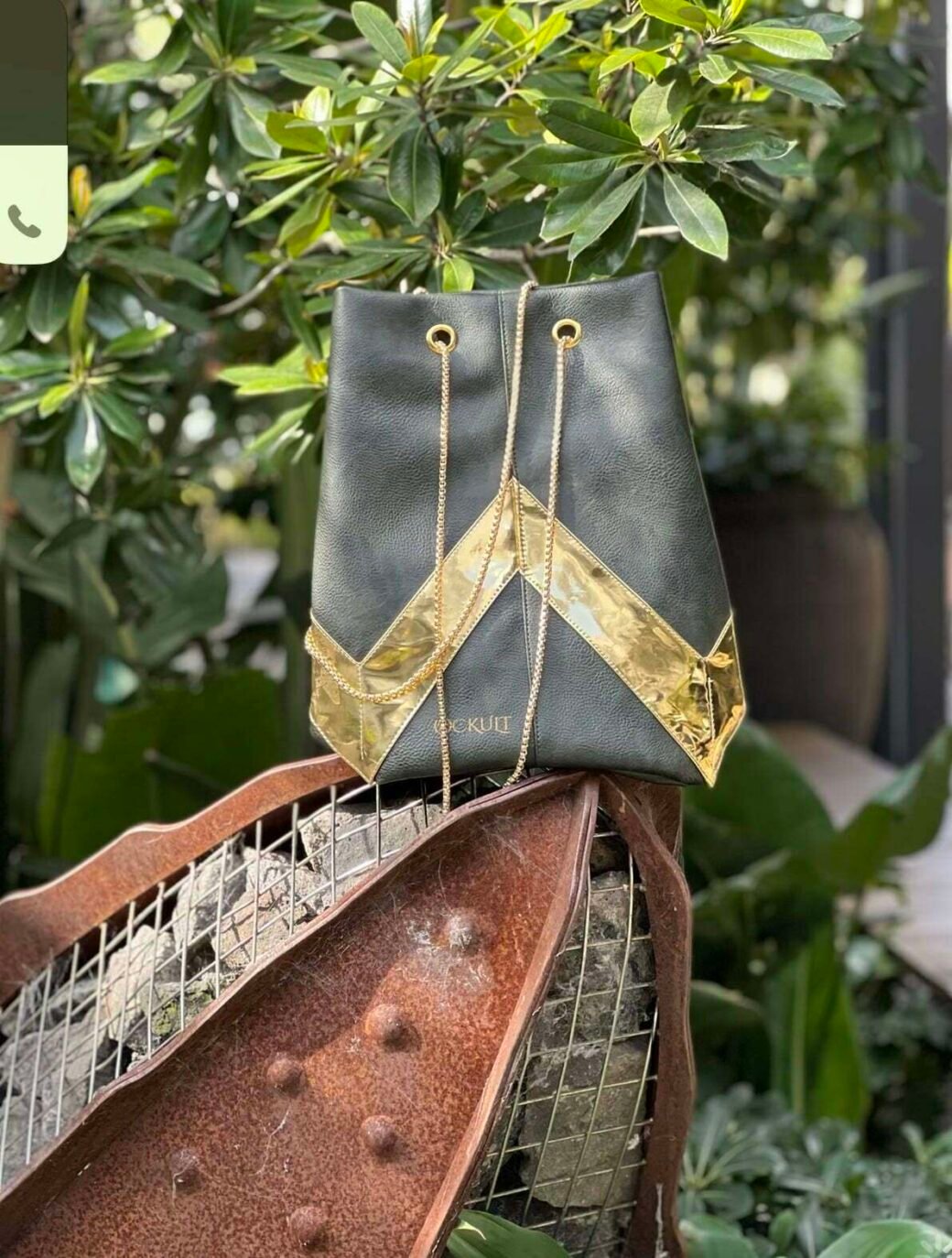 Green Diamond Bag