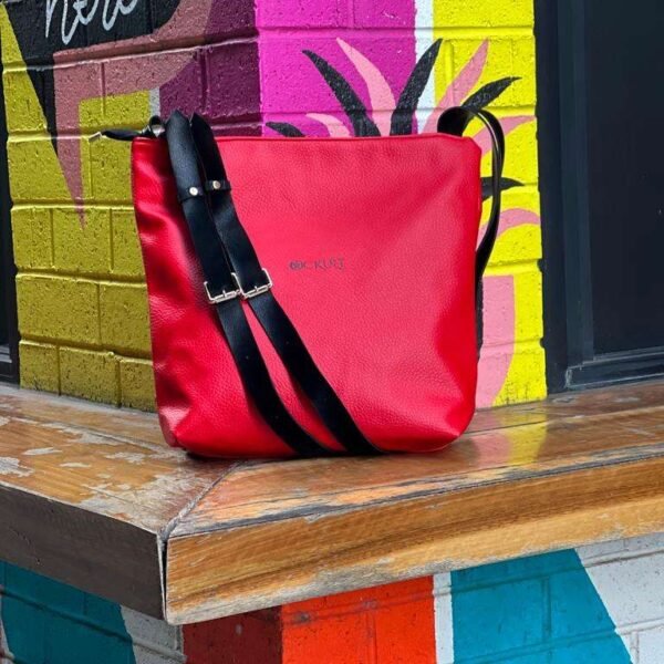Red Double Strap Bag
