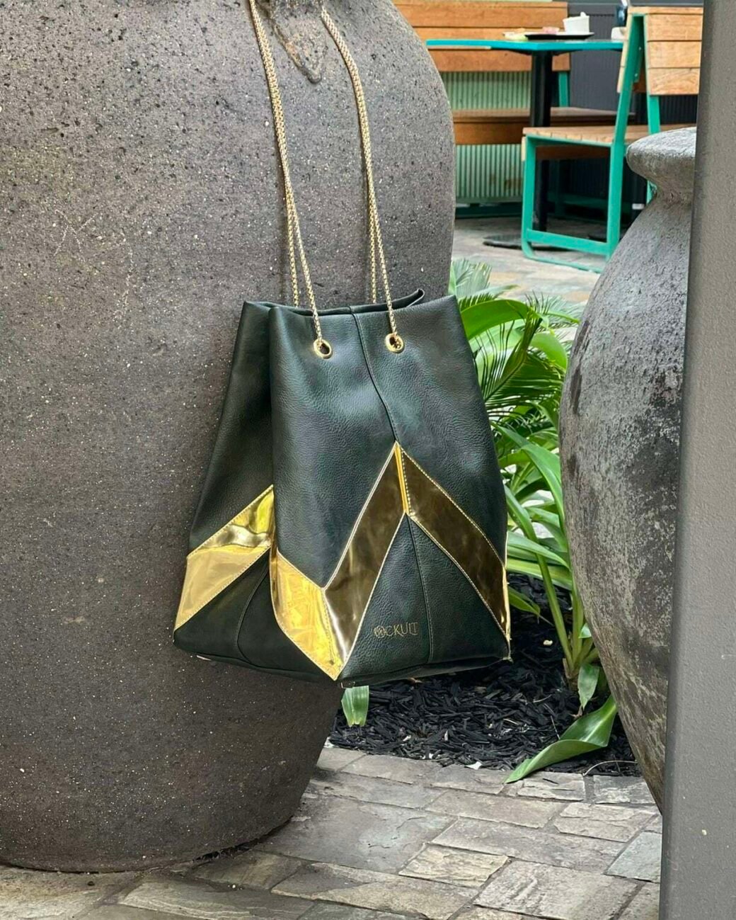 Green Diamond Bag - Image 3