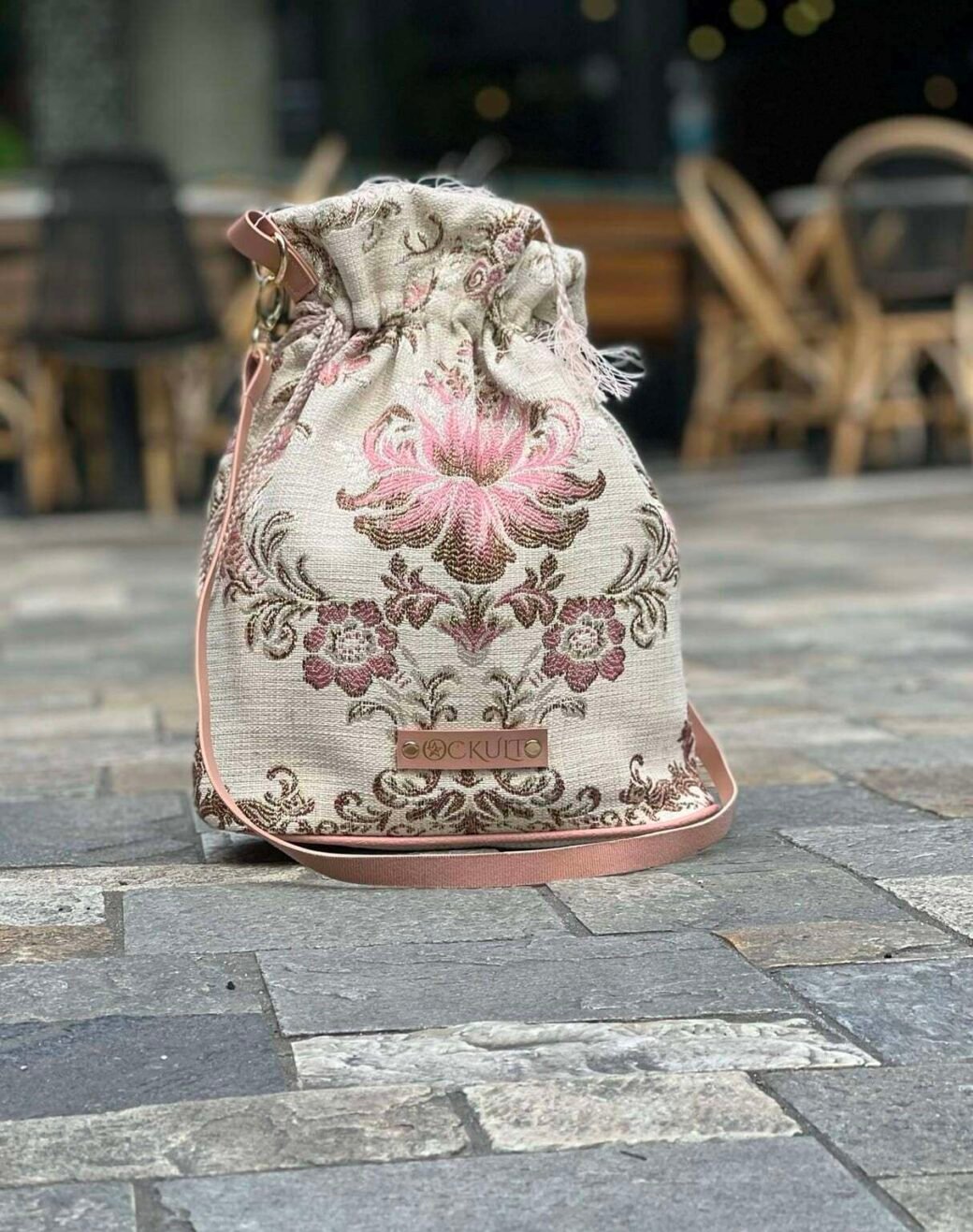 Lotus Vintage Bag - Image 2