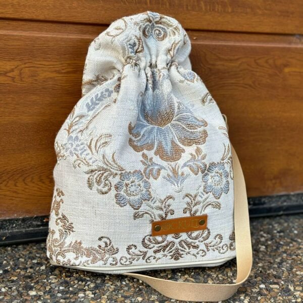 Blue Lotus Vintage Bag