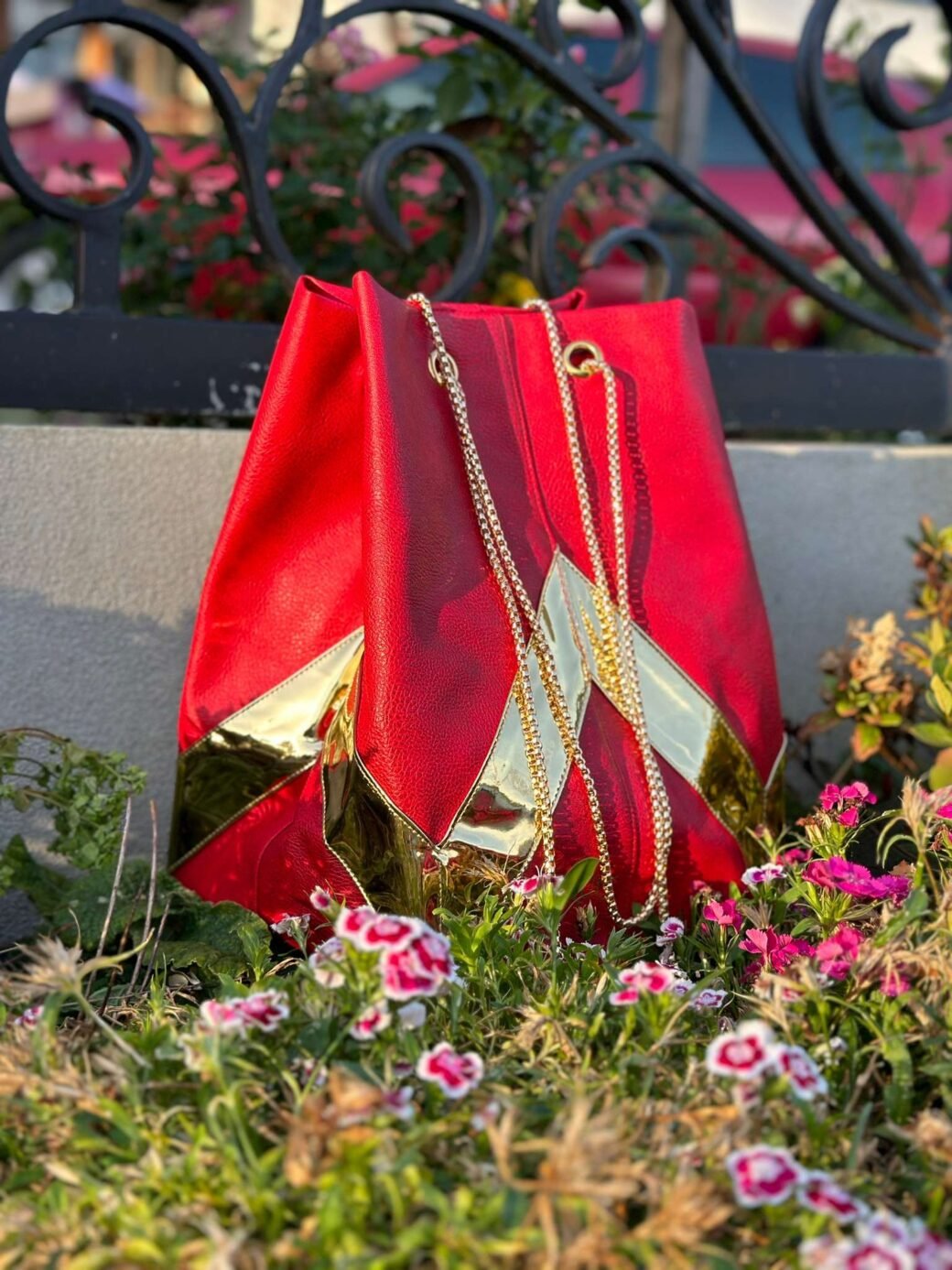 Red Diamond Bag - Image 4