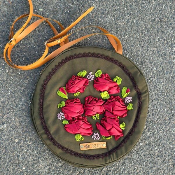 Floral Round Bag