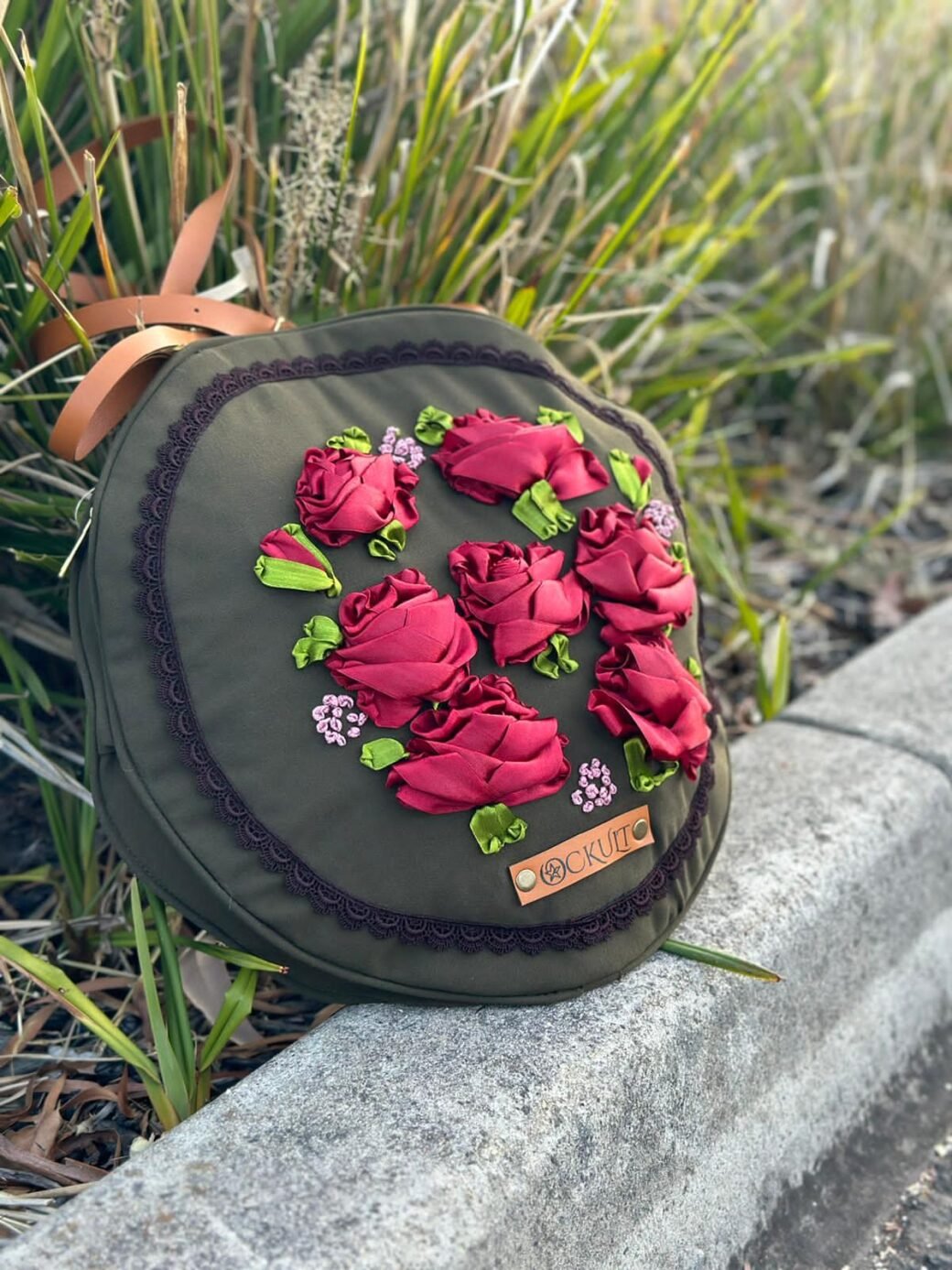 Floral Round Bag - Image 2