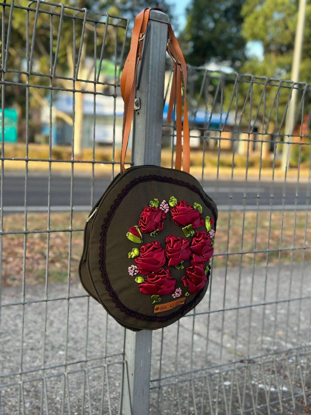 Floral Round Bag - Image 4