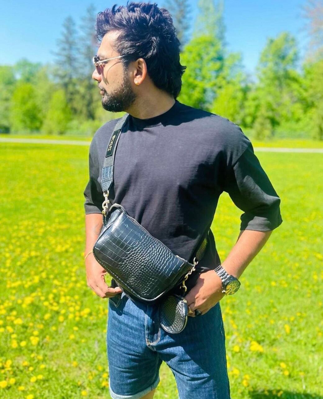 Black Unisex Bag (crc) - Image 2