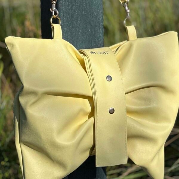 Yellow Bow Bag