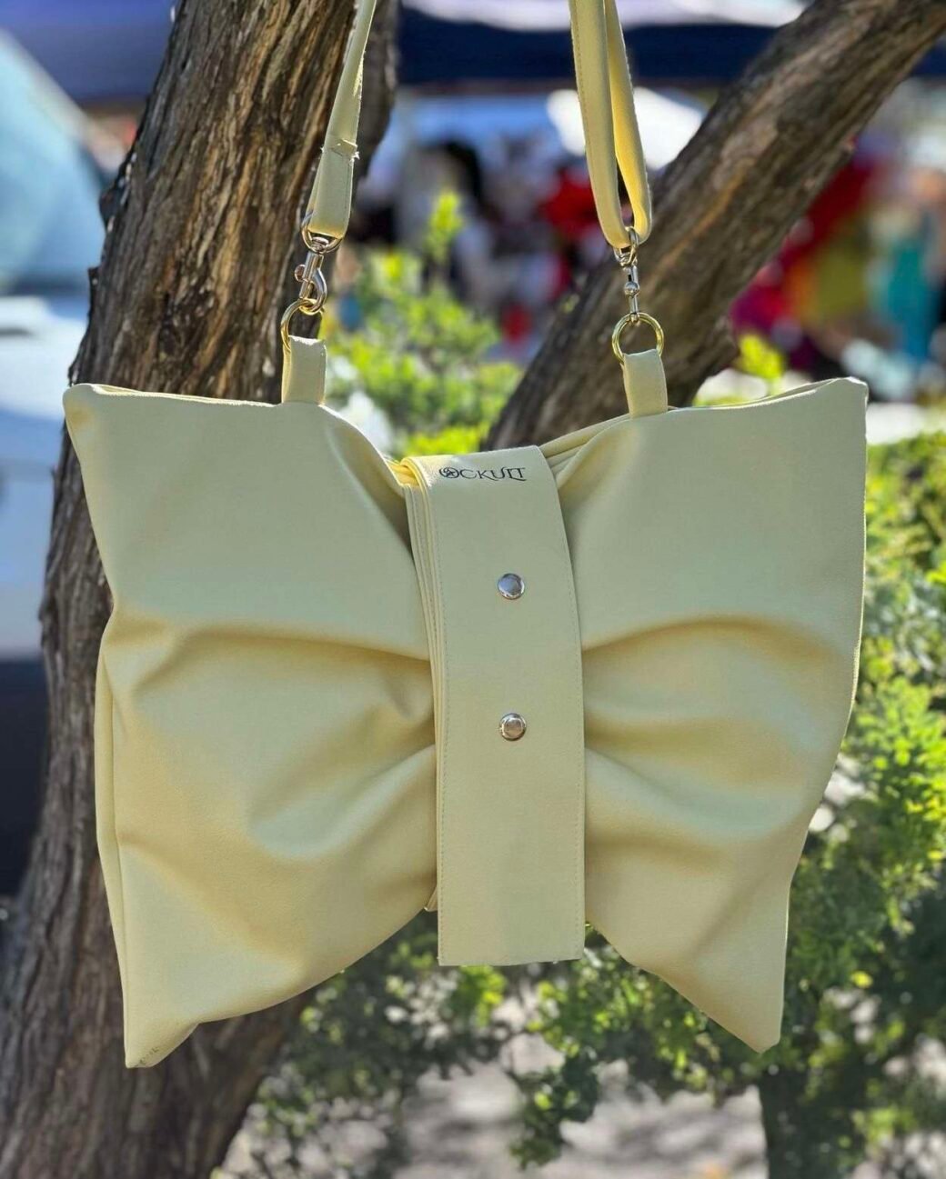 Yellow Bow Bag - Image 2