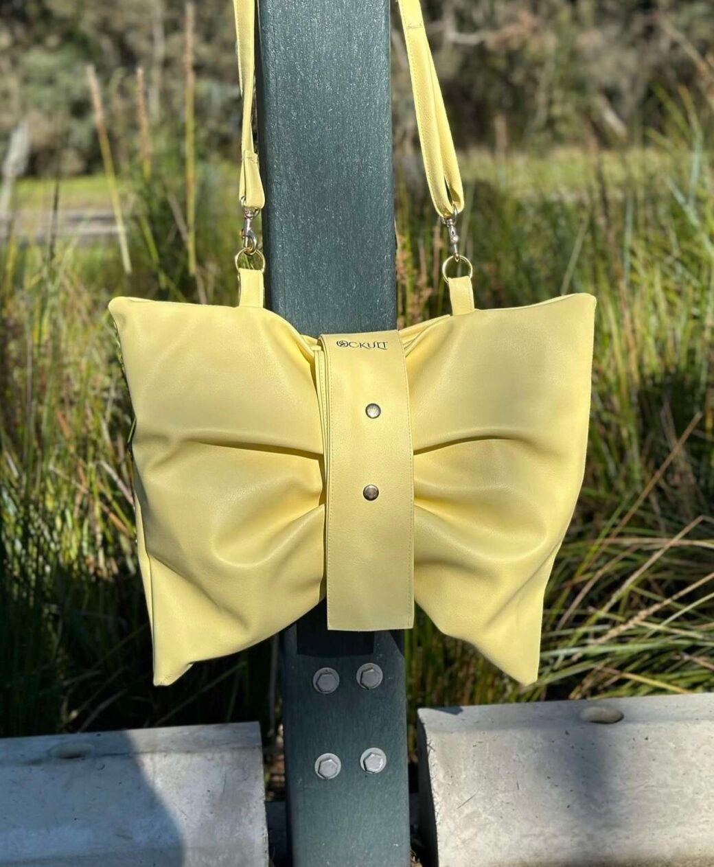 Yellow Bow Bag - Image 3
