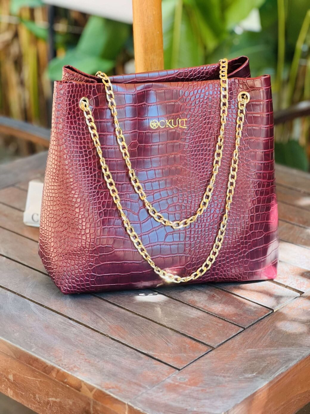 Candy CR Maroon Bag - Image 3