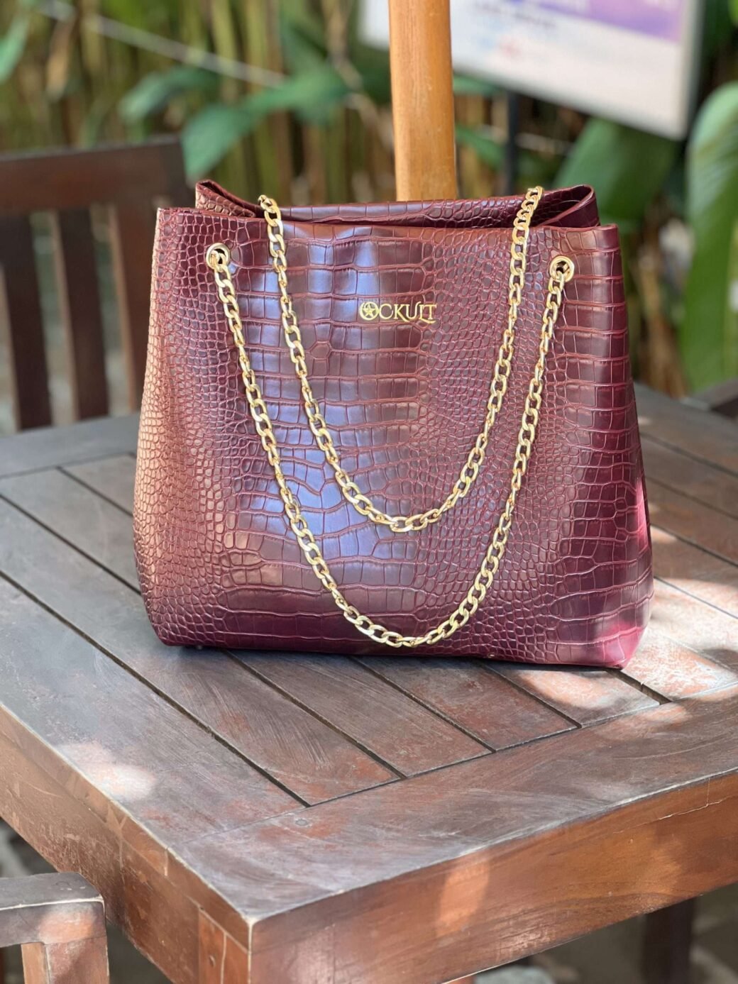 Candy CR Maroon Bag