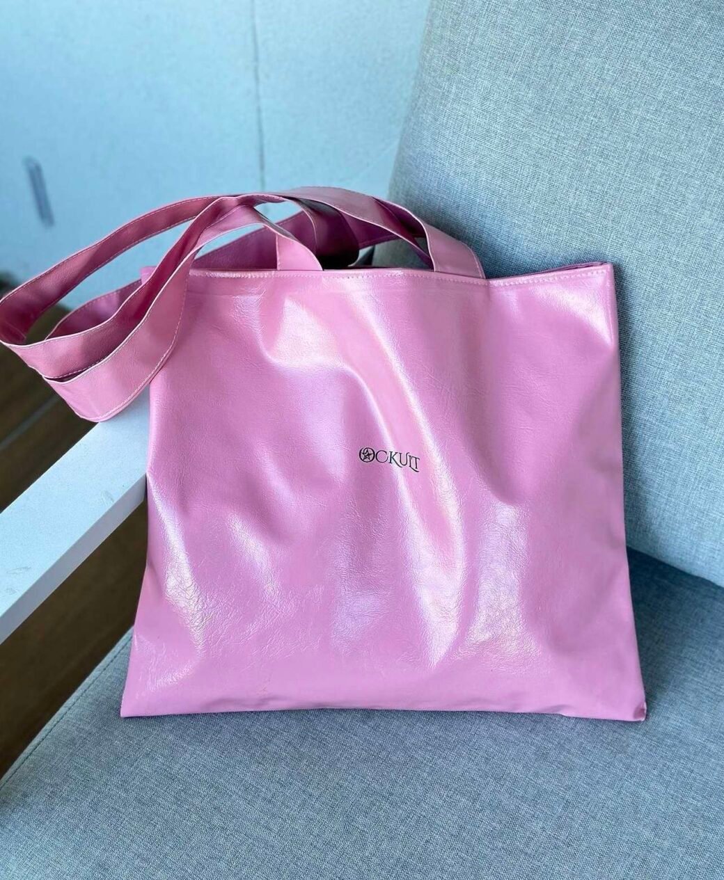 Pink Tote Bag