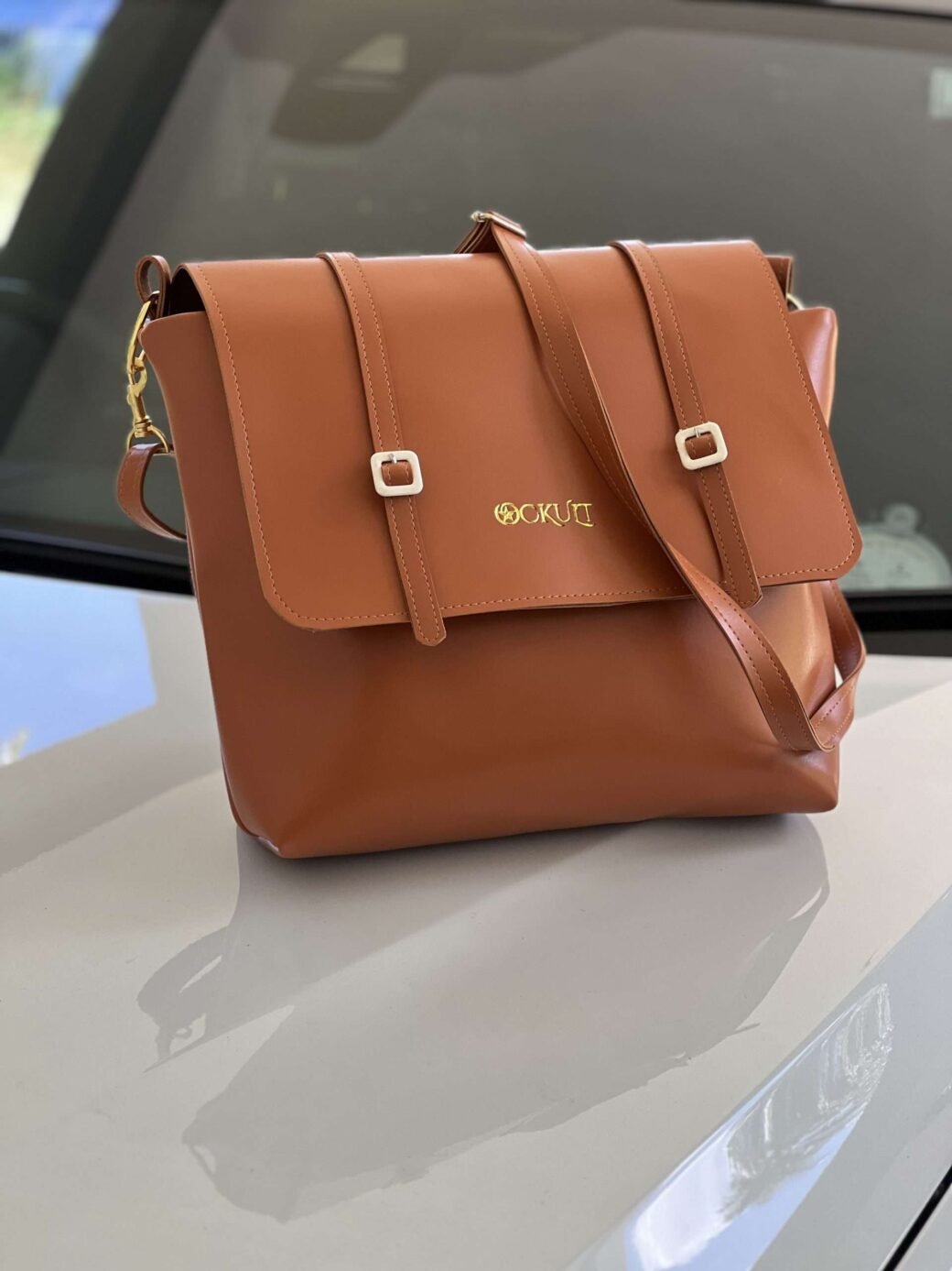 Tan Classic Bag - Image 4