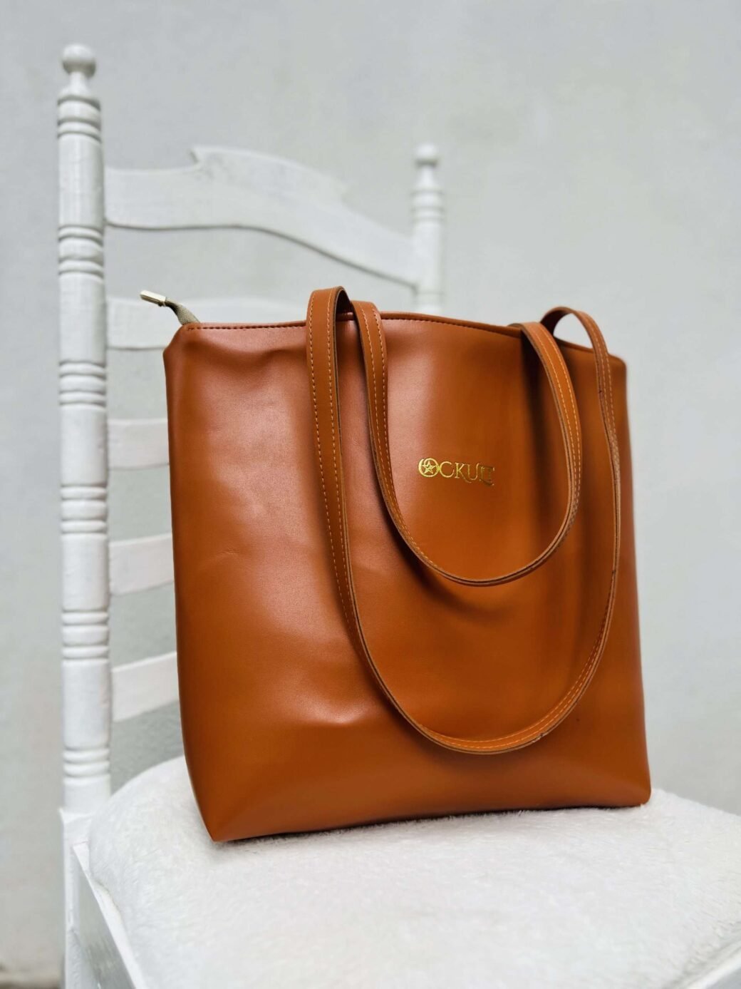 Brown Tote Bag - Image 3