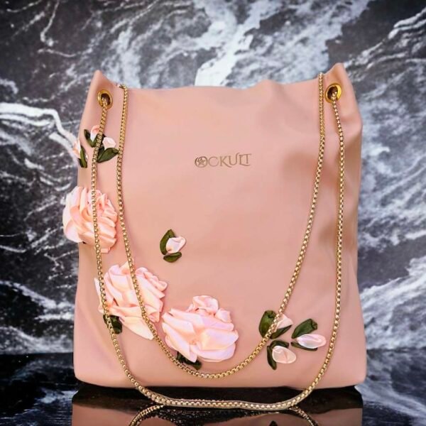 Pink Floral Normal Bag
