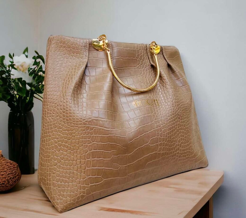 Beige CR Clutch Bag - Image 3