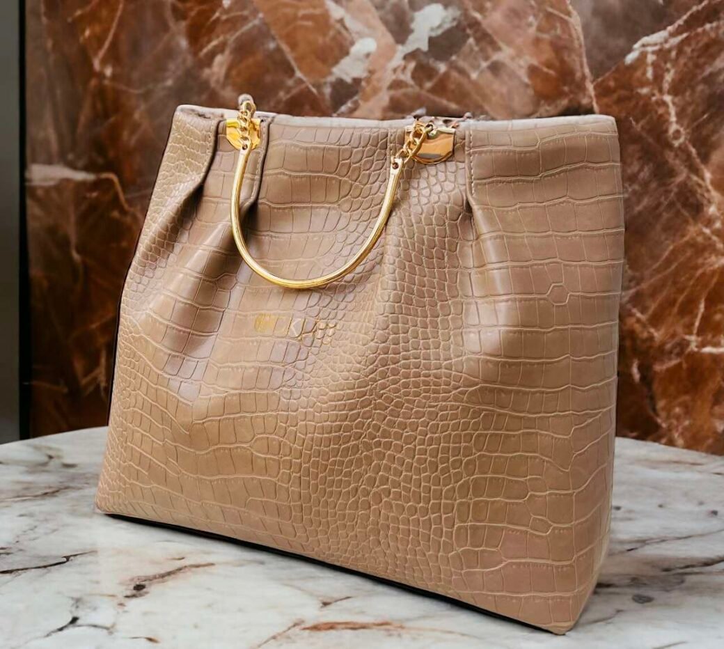 Beige CR Clutch Bag - Image 2