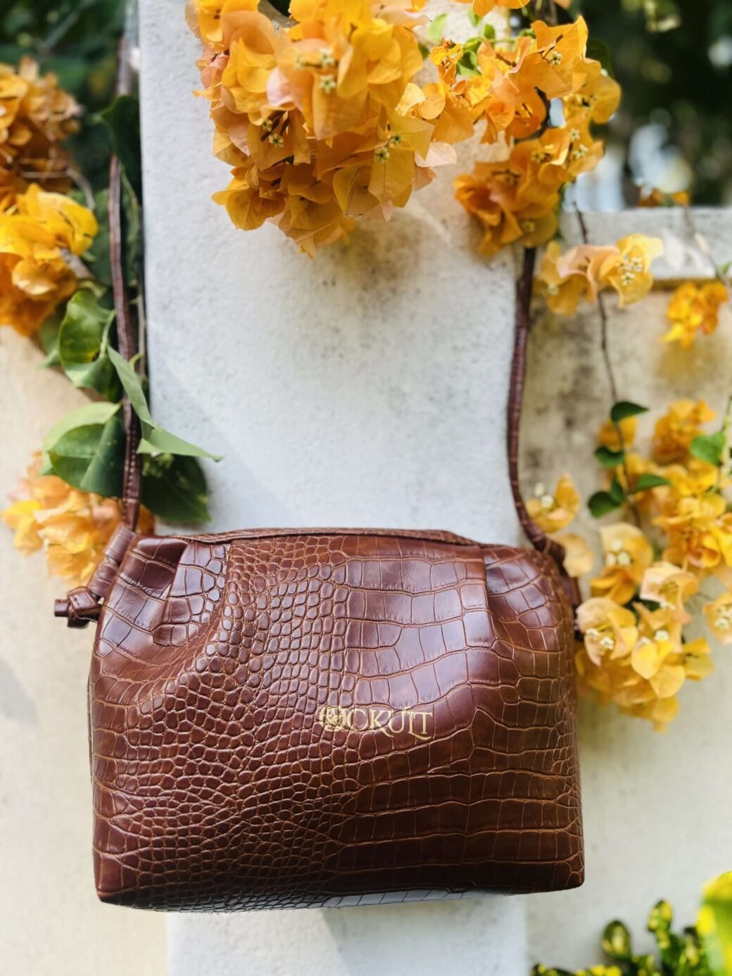 Brown Cr Small Bag