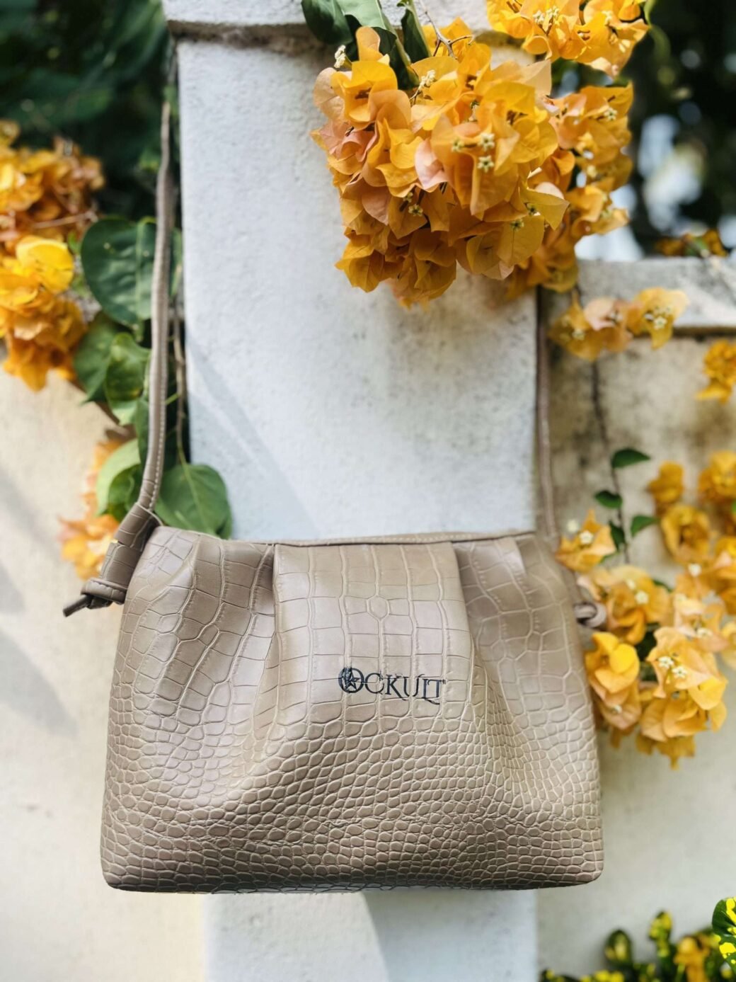 Beige Cr Small Bag