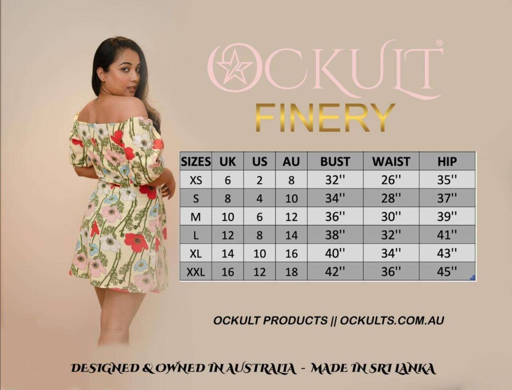 Floral Puff Sleeve Dress - Image 6