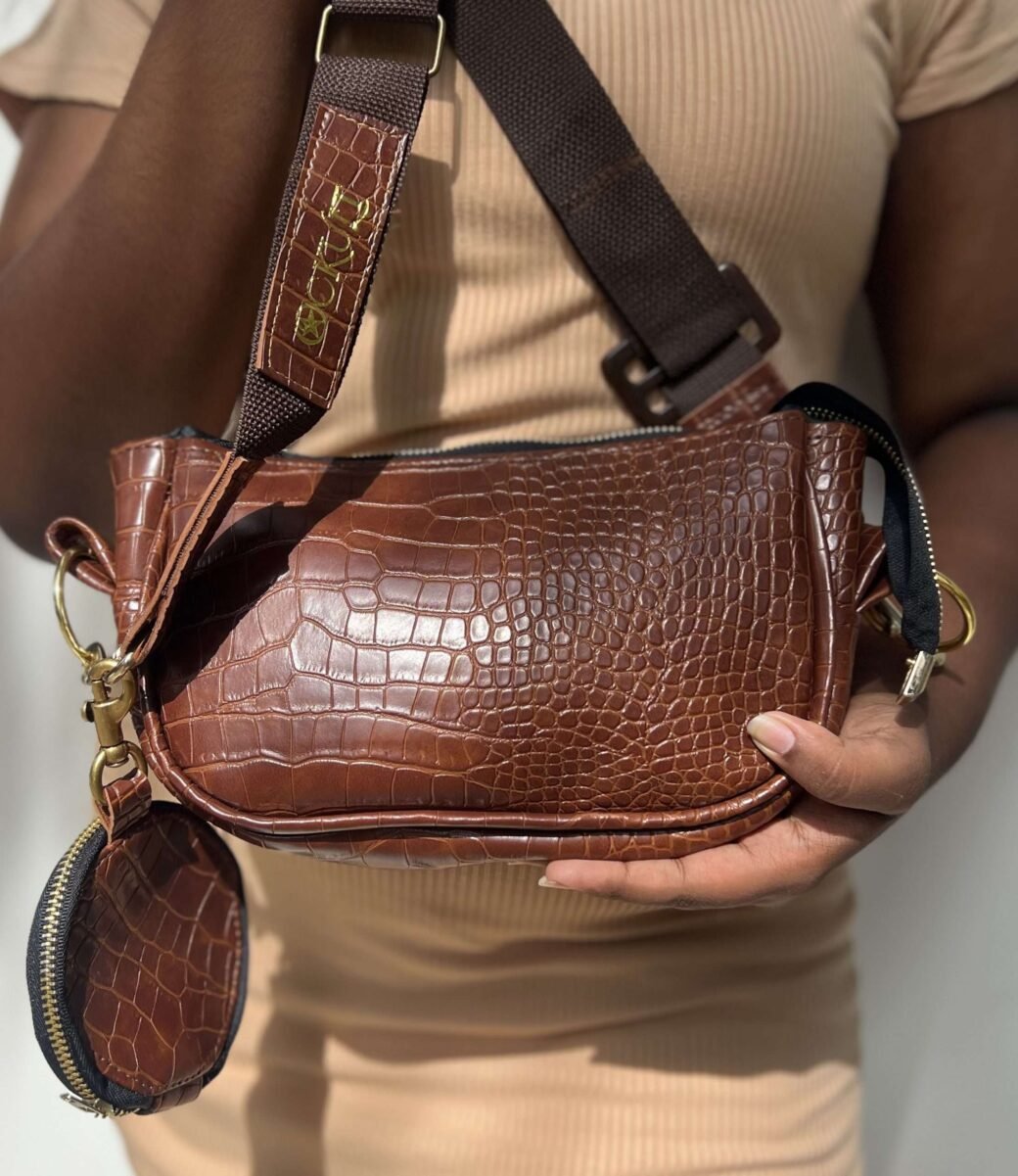 KAV Unisex Bag Brown Color