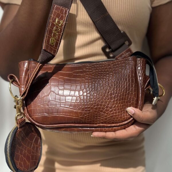 KAV Unisex Bag Brown Color