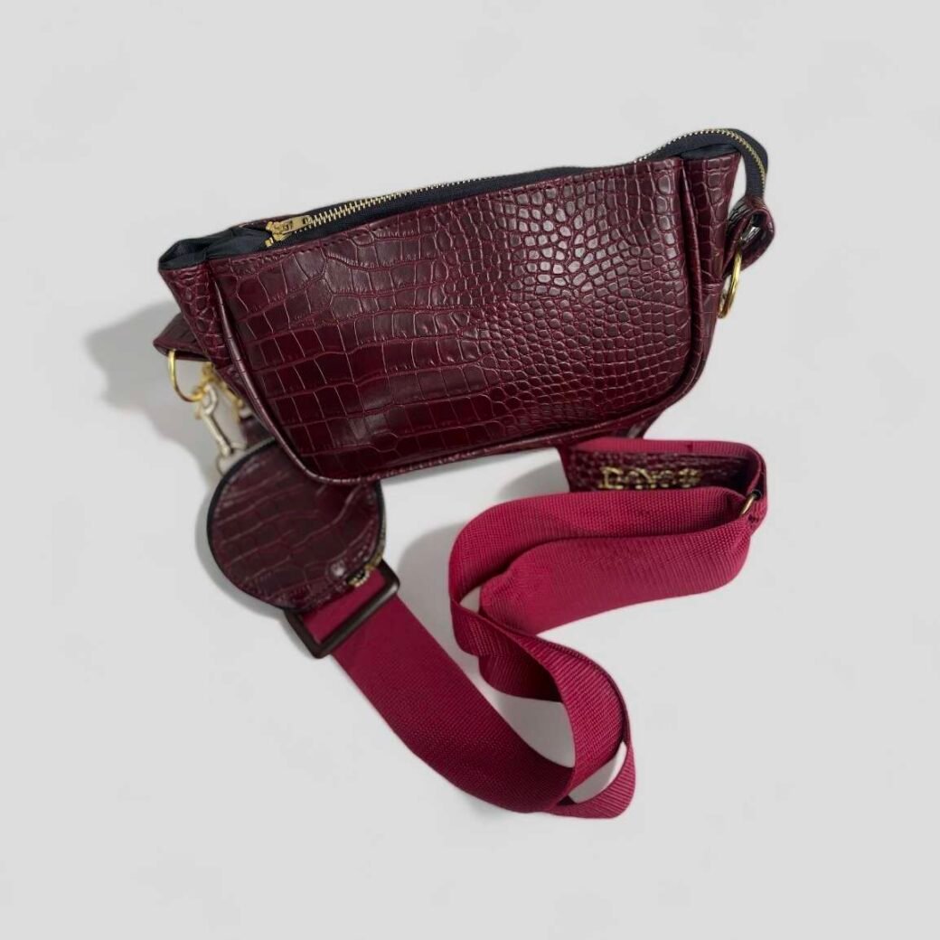 KAV Unisex Bag Maroon color - Image 3