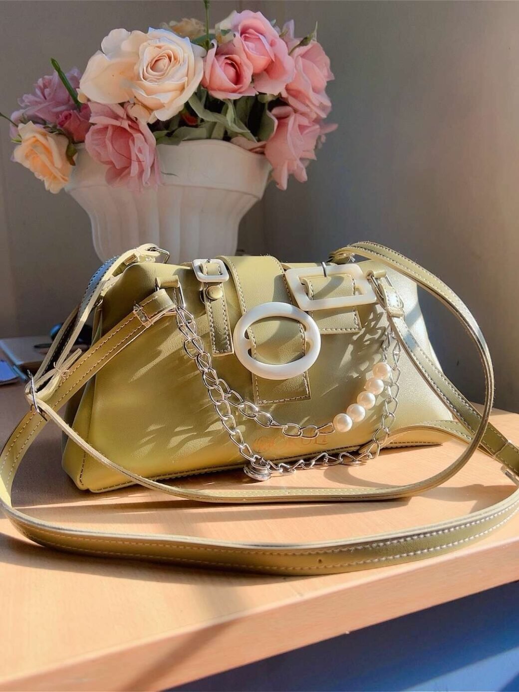Deco Green Strap Bag - Image 3