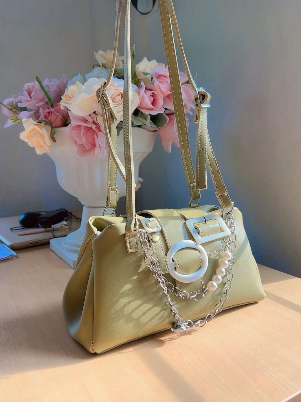 Deco Green Strap Bag - Image 2
