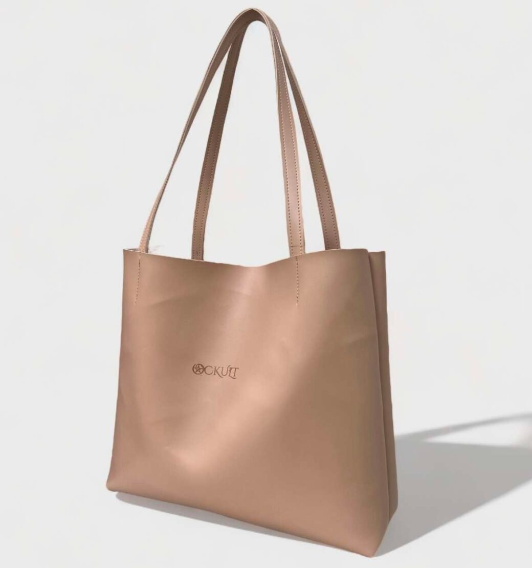 Beige Everyday Tote Bag - Image 3
