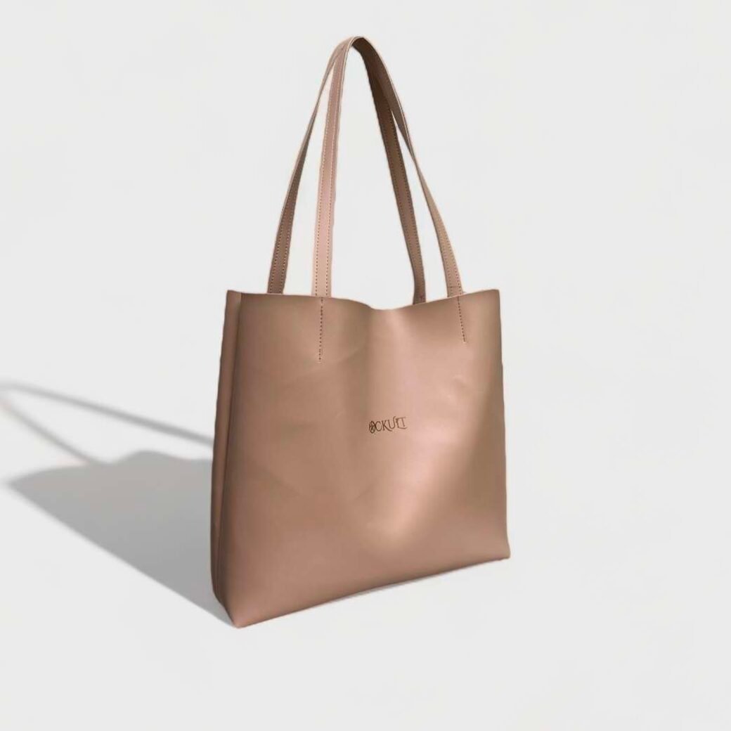 Beige Everyday Tote Bag - Image 2