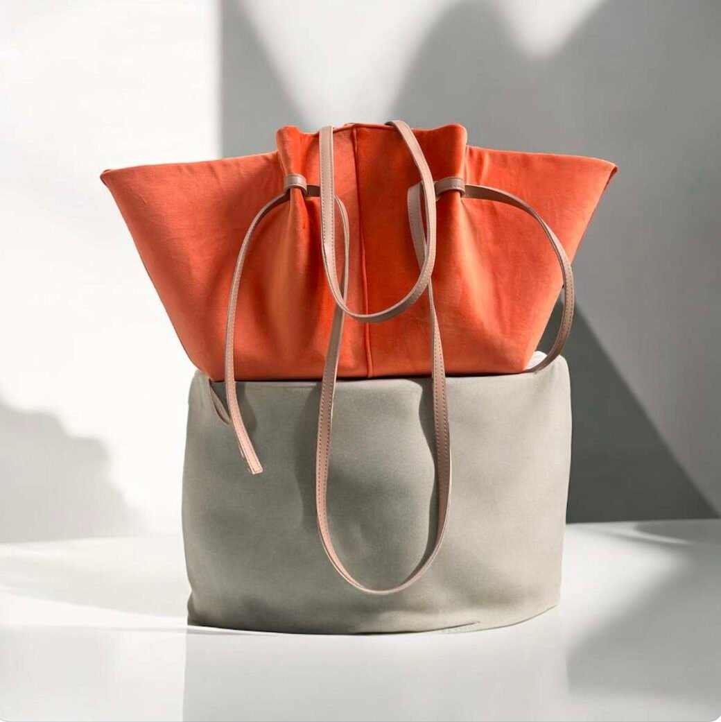 Velvet orange Sky Bag