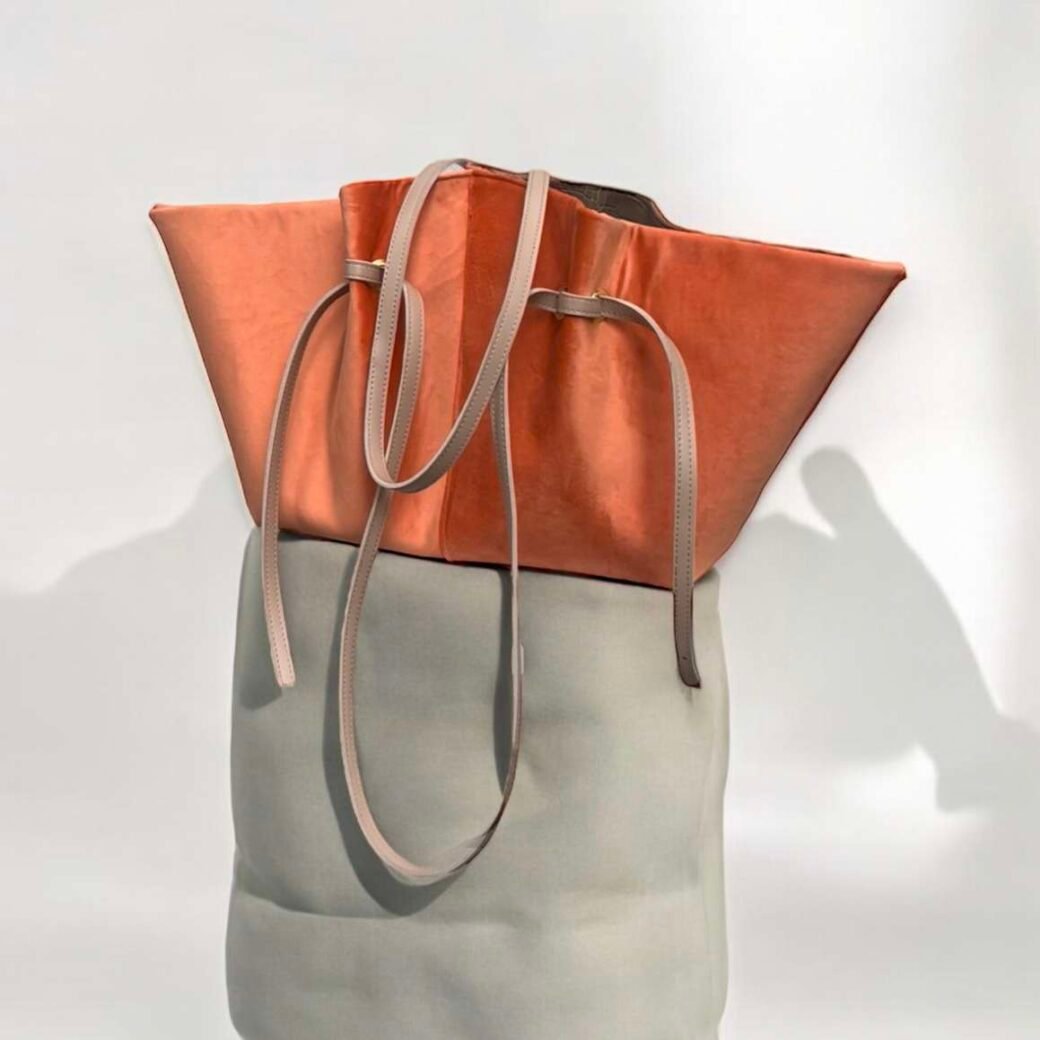 Velvet orange Sky Bag - Image 3