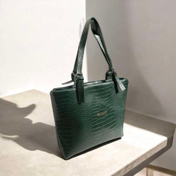Green CR Tote Bag