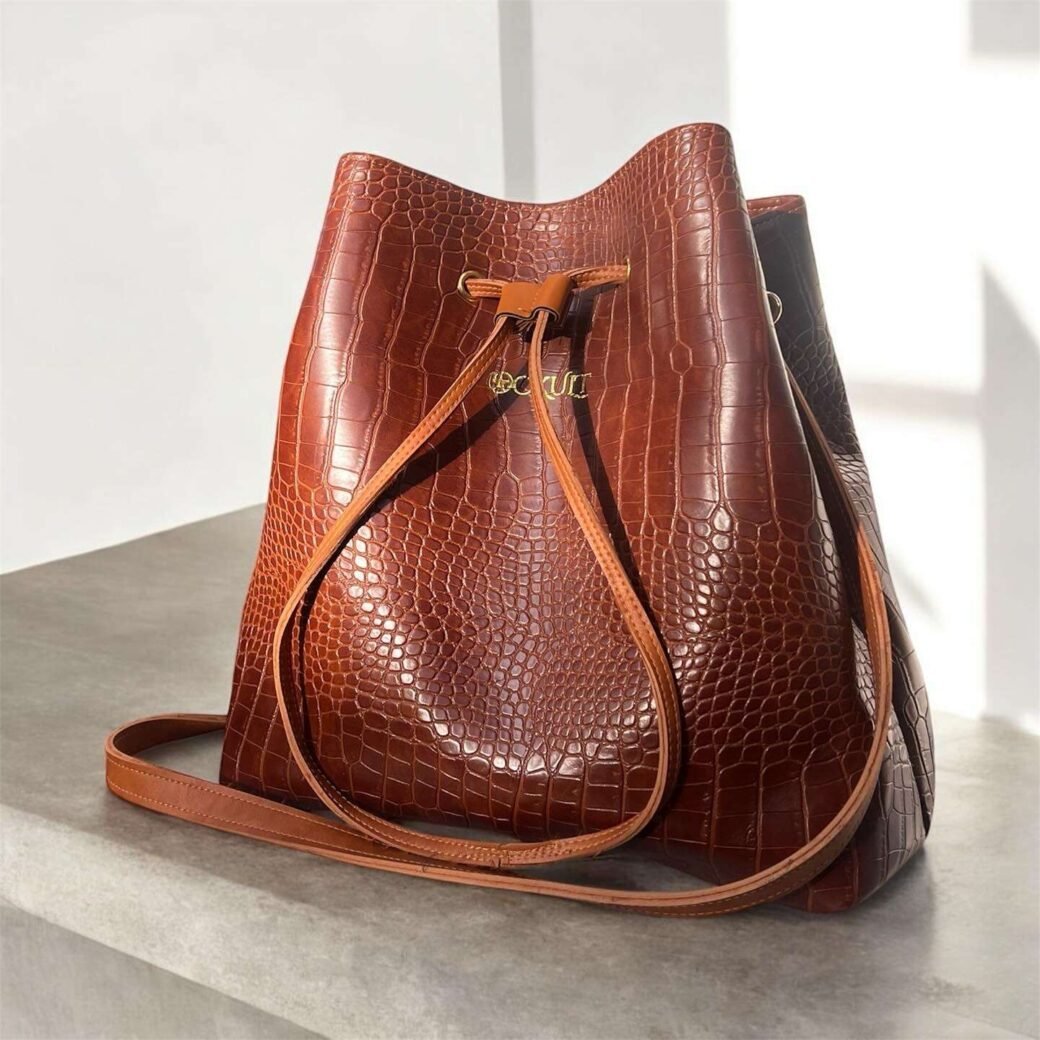 Brown CR Bucket Bag - Image 2