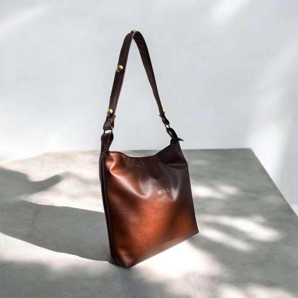 Dark Brown Shoulder Bag - Image 4