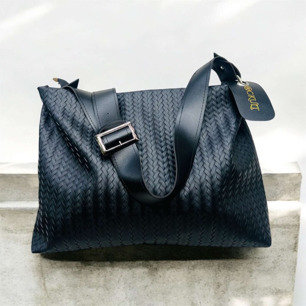 Black Shoulder Bag - Image 3