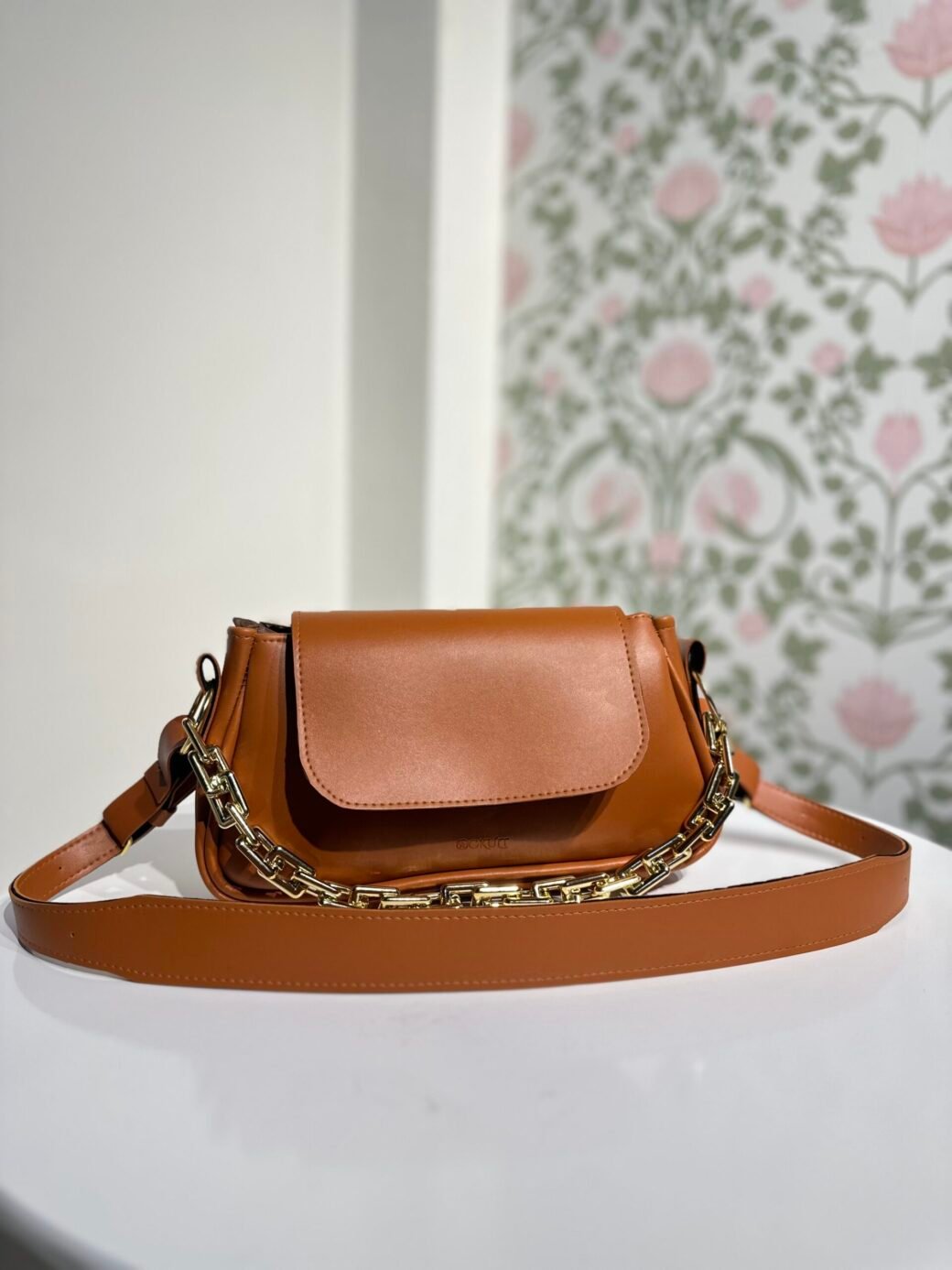 Tan Small Shoulder Bag