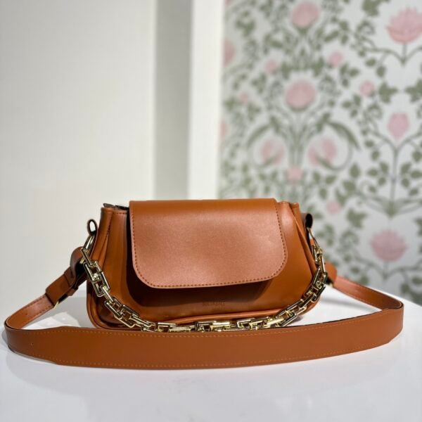 Tan Small Shoulder Bag