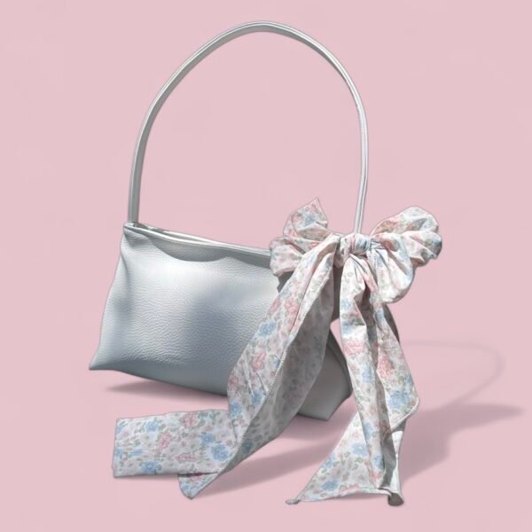 C Bow White Bag