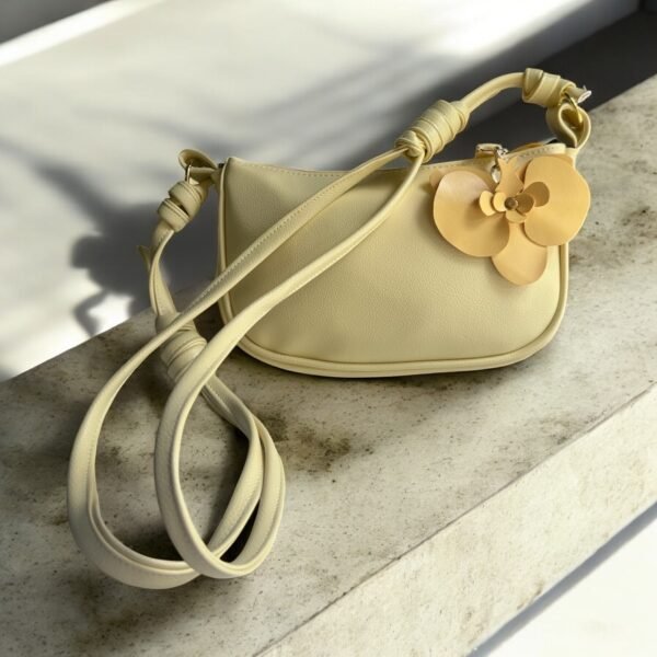 Light Yellow Orchid Small Bag