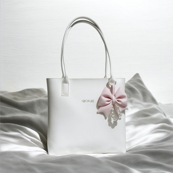 White Everyday Tote Bag