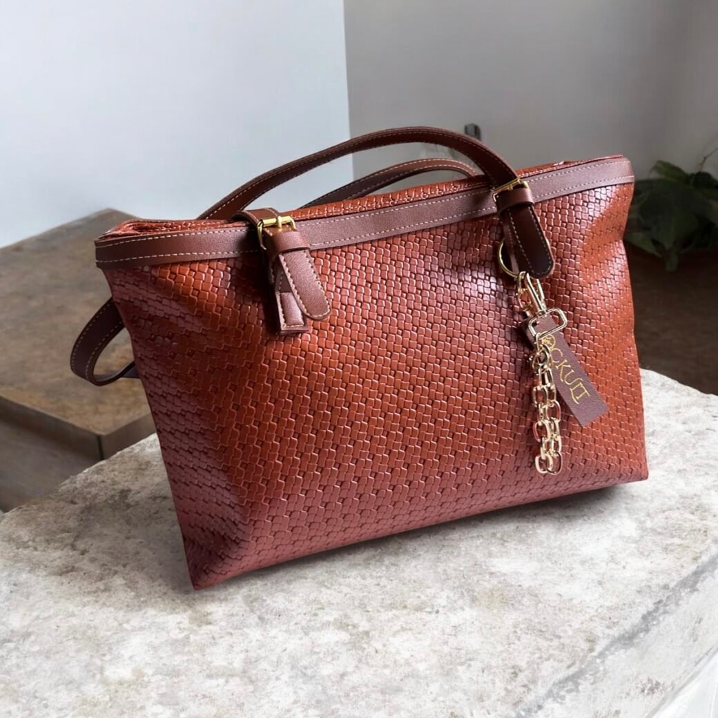Brown  Pr Tote Bag