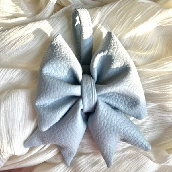 Light Blue Bow Charm