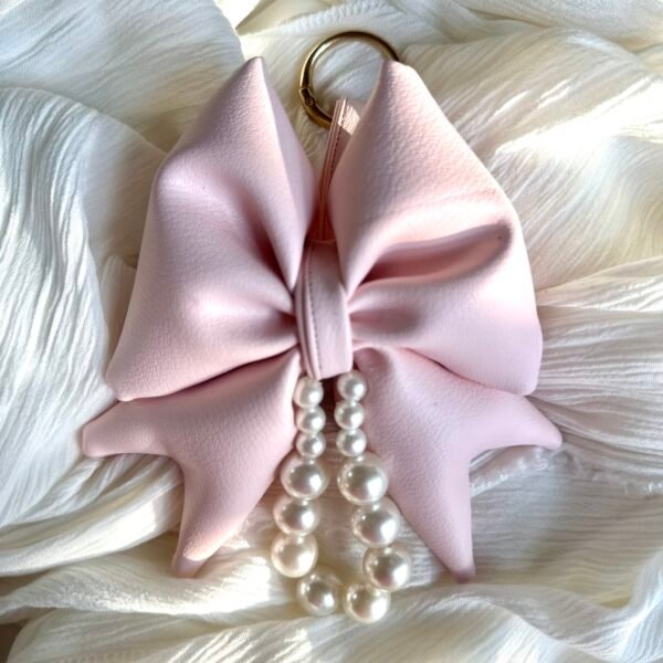 Pink Bow Charm