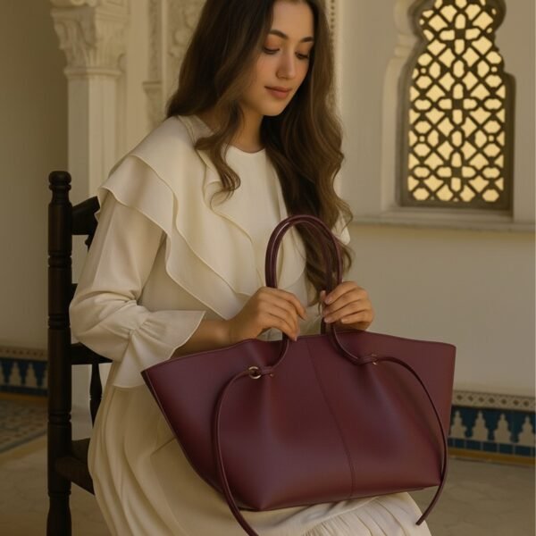 Burgundy Sky Bag